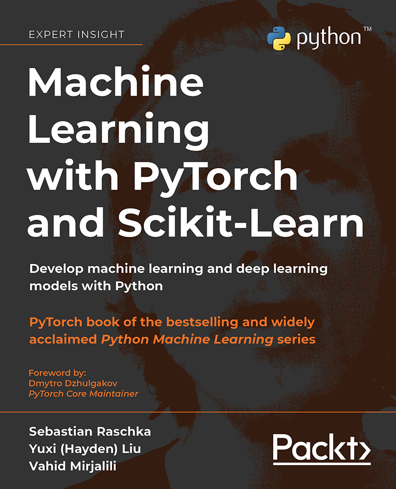Cover of Machine Learning with PyTorch and Scikit-Learn