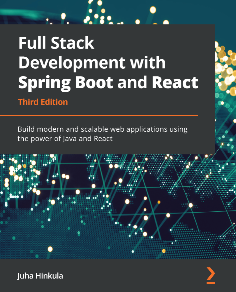 Cover of Full Stack Development with Spring Boot and React