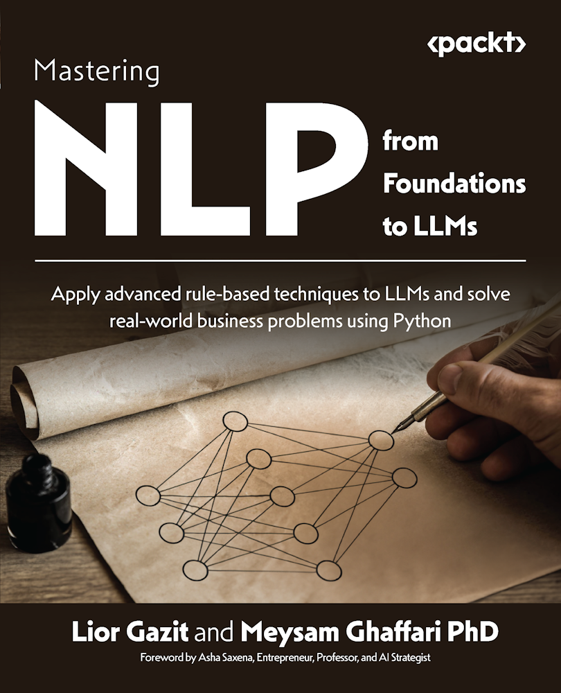 Cover of Mastering NLP from Foundations to LLMs