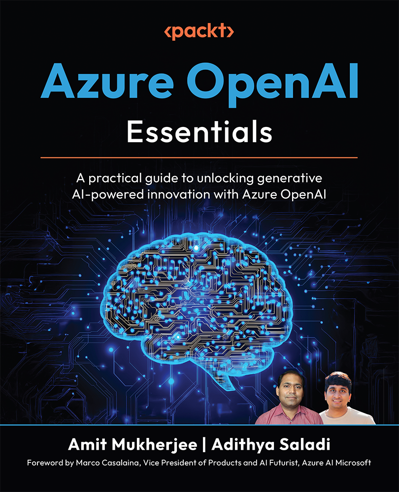 Cover of Unlocking Creativity with Azure OpenAI