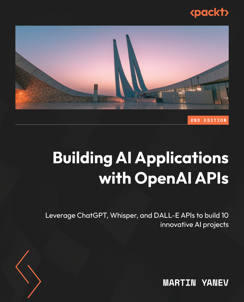 Cover of Building AI Applications with OpenAI APIs