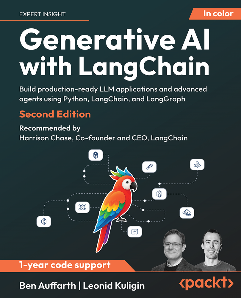 Cover of Generative AI with LangChain